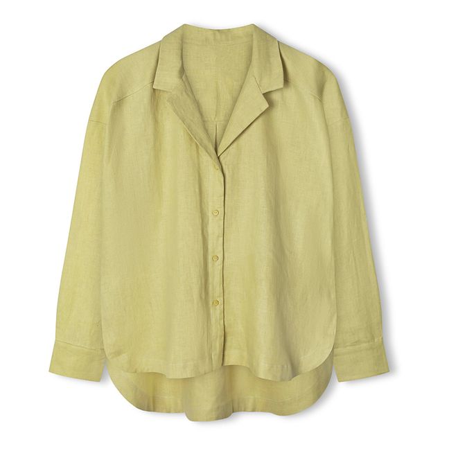 Chemise Celery Lin | Verde Anís