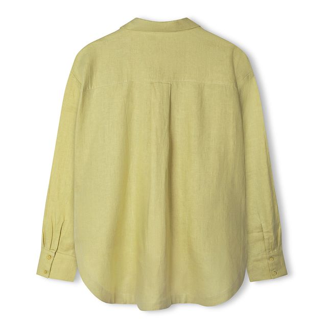 Chemise Celery Lin | Verde Anís