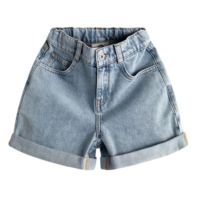 Short en Jean Coton Bio Mia | Bleu