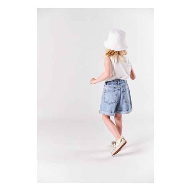Mia Organic Cotton Shorts | Blau