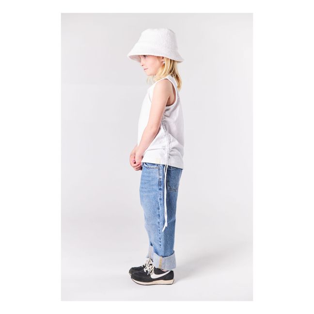 Jeans in cotone organico Benny | Blu