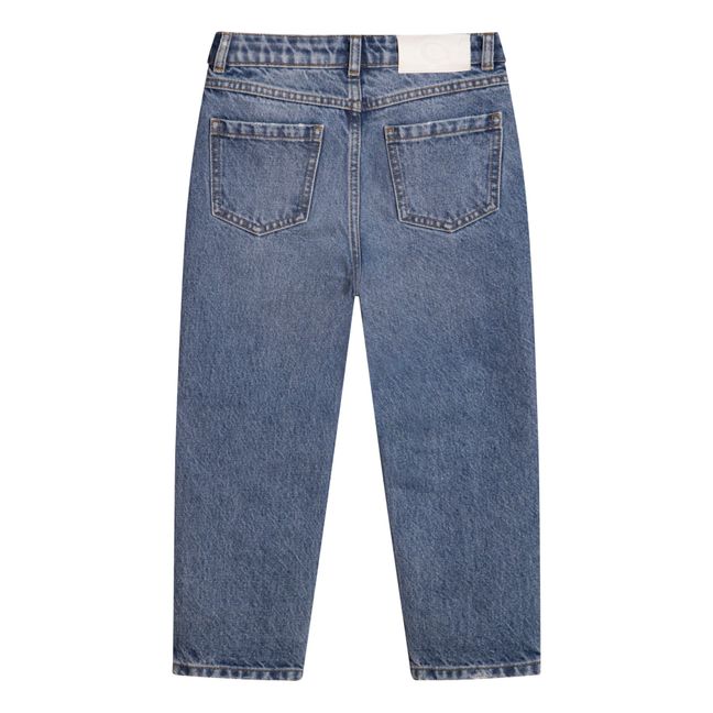 Jeans in cotone organico Benny | Blu