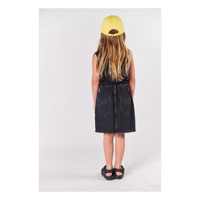 Jupe Coton Bio Albany | Gris foncé