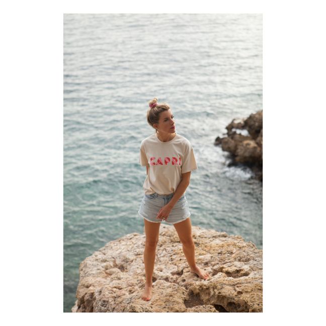 Exclusivité Marlot x Smallable - T-Shirt Coton Bio Muse - Collection Femme  | Ecru