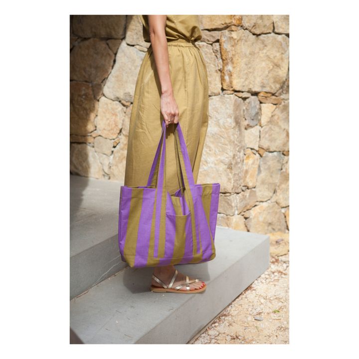 Marlot x Smallable Exclusive - Oslo Shopping Bag - Women’s Collection | Ocra- Immagine del prodotto n°0