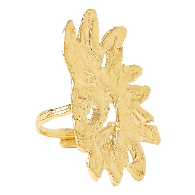 Esclusiva Elise Tsikis x Alma Deia - Anello regolabile Alcudia Sun | Gold