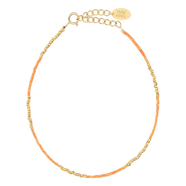 Exclusivité Elise Tsikis x Alma Deia - Chaine de Cheville Horta | Orange