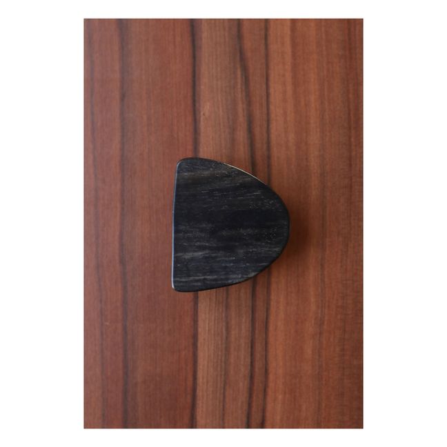 Boutons de porte - Patères Niki - Set de 2 | Ebène