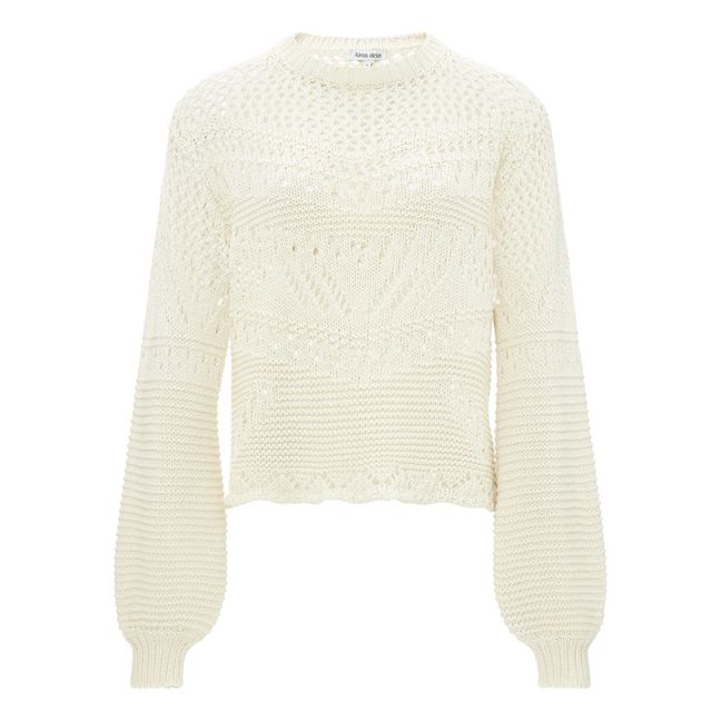 Crochet Knit Sweater | Crudo
