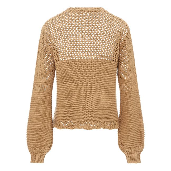 Pull Maille Crochet | Natural