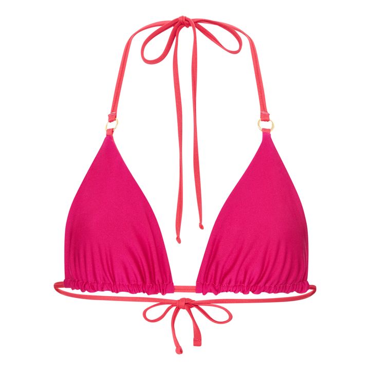 Alma Deia - Triangle maillot de bain réversible - Fuchsia | Smallable