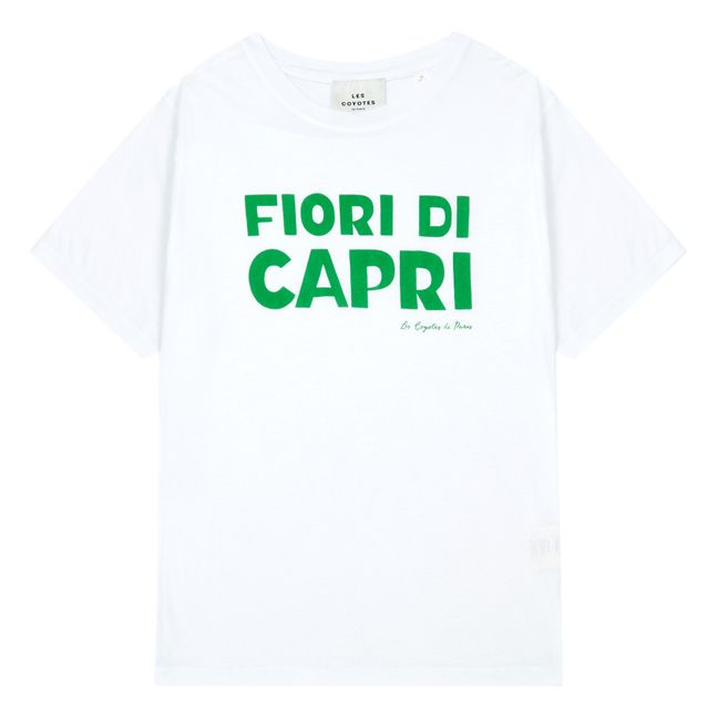 T-Shirt Fiori  | Bianco