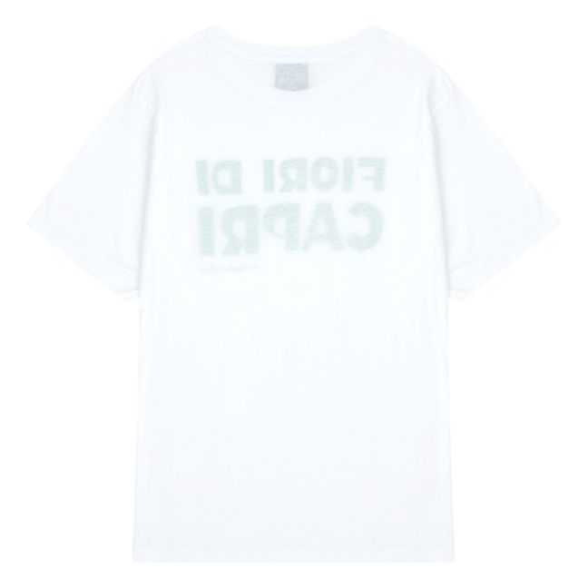 T-Shirt Fiori  | Bianco