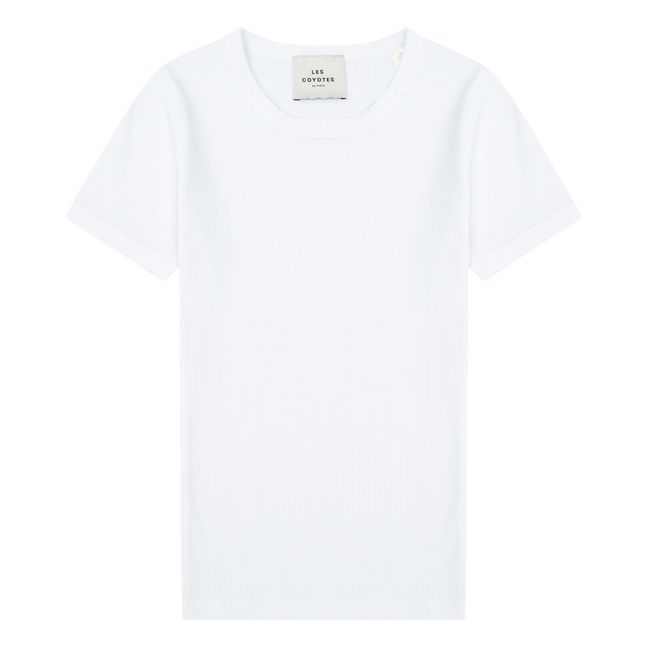 T-Shirt aderente  | Bianco