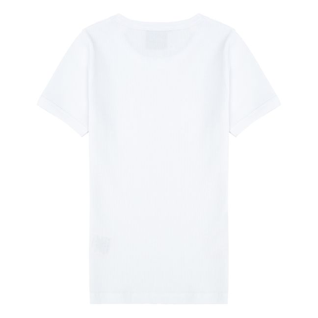Fitted T-shirt  | White