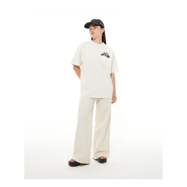 Kaleidoscope Oversize T-Shirt | Ecru