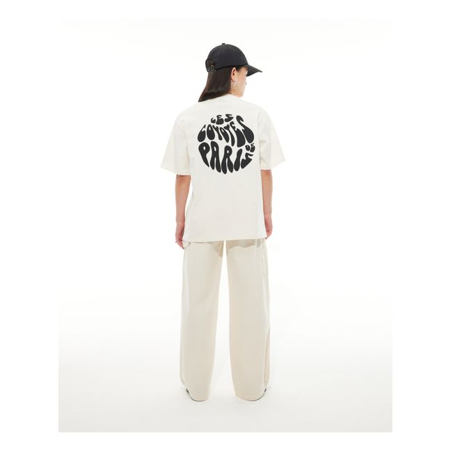 Kaleidoscope Oversize T-Shirt | Ecru