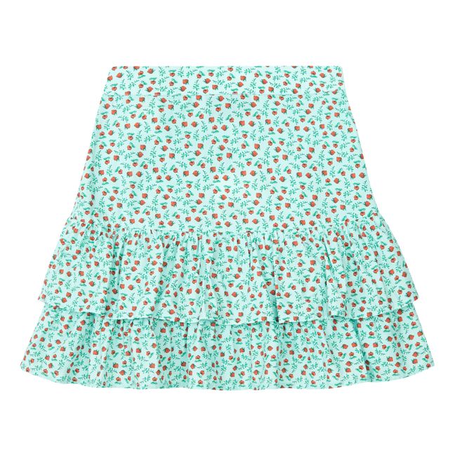 Printed Skirt  | Green