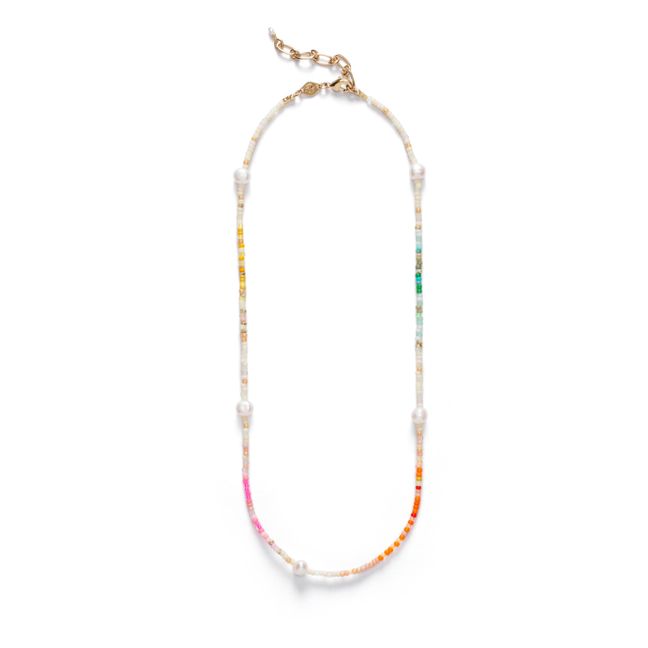 Rainbow Nomad Necklace | Pink