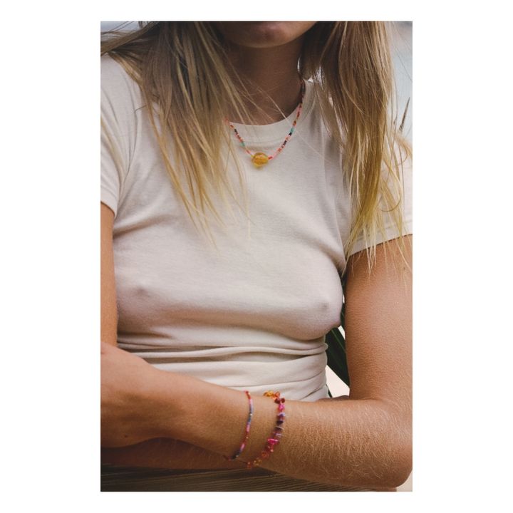 Sunny Eldorado Necklace | Orange- Produktbild Nr. 1