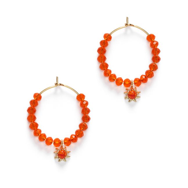 Tangerine Dream Earrings | Orange
