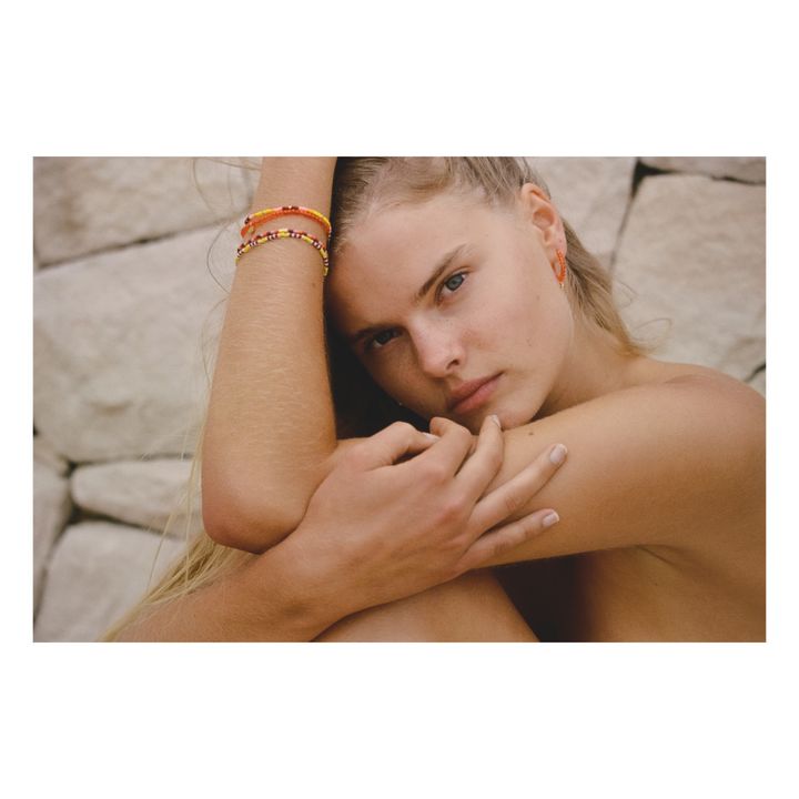Tangerine Dream Earrings | Arancione- Immagine del prodotto n°2
