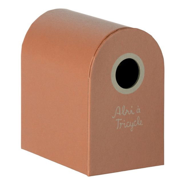 Abri à tricycle Souris | Corail Orange