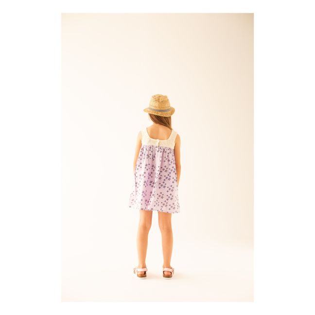 Robe Fleurie Giorgia | Lilas