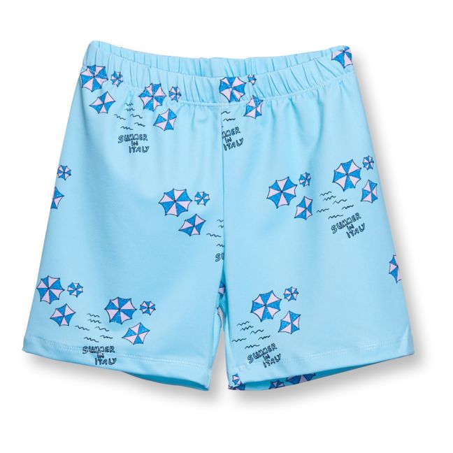 Anti-UV Swim Shorts | Azzurro