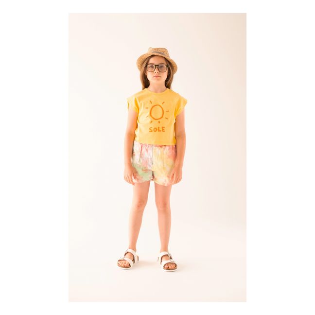 Zipped Shorts  | Blood orange