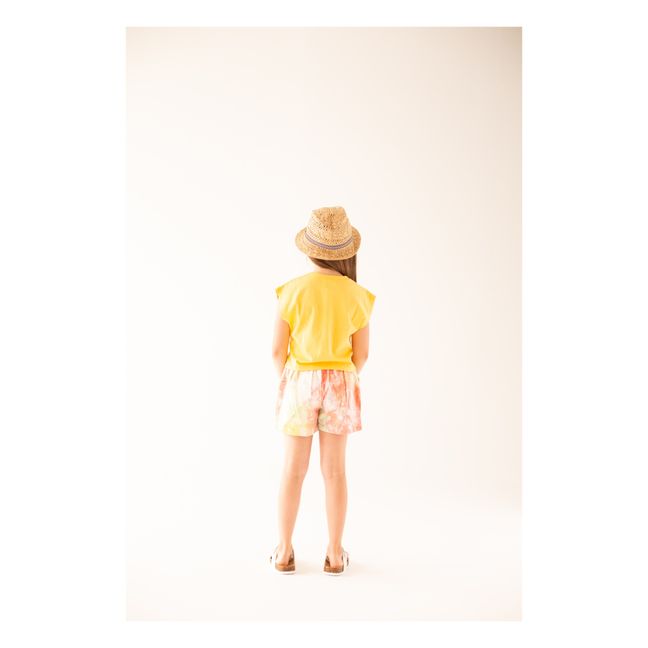 Zipped Shorts  | Blood orange