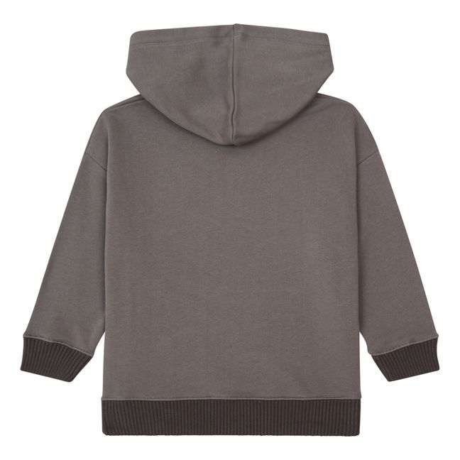Nori Hooded Jersey Sweatshirt | Grey