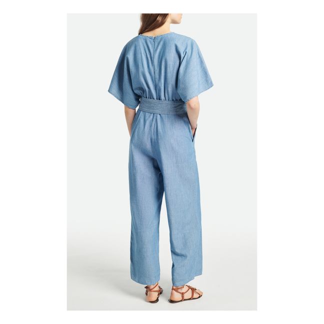 Combinaison Lelie Chambray | Bleu