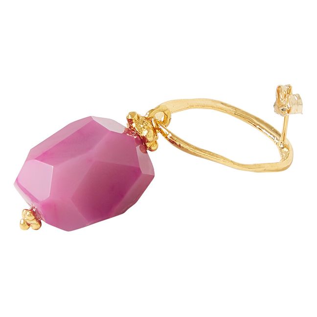 Tsikis x Alma Deia Exclusive - Ohrring Santaniy | Rosa
