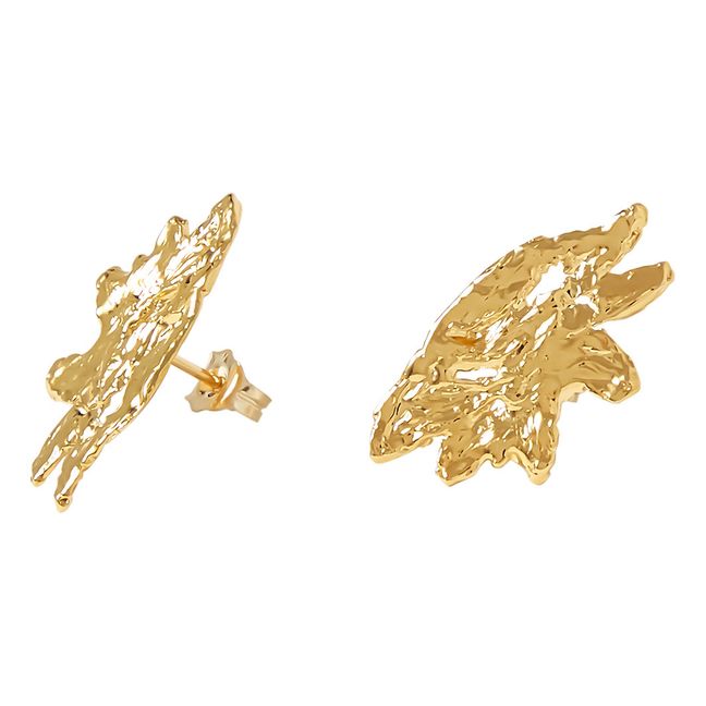 Exclusivo Elise Tsikis x Alma Deia - Pendientes Soleil Pollenia | Gold