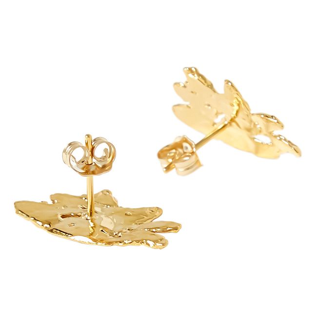 Exclusivité Elise Tsikis x Alma Deia - Boucles d'Oreilles Soleil Pollenia | Gold