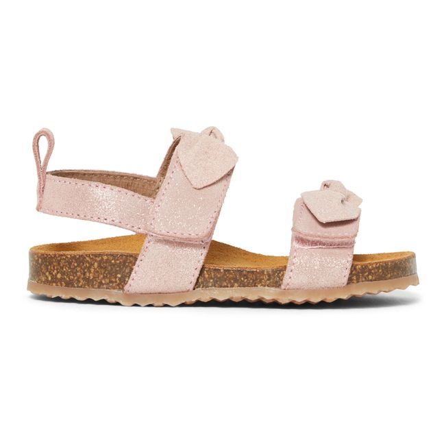 Sandales Double Nœuds Suede - Two Con Me | Rose