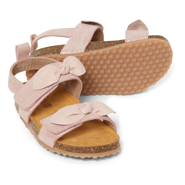 Two Con Me - Suede Double Buckle Sandals | Pink