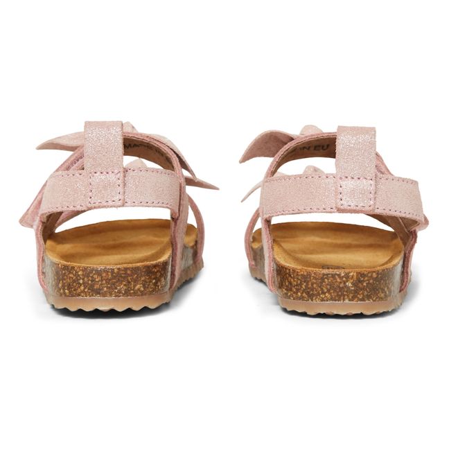 Two Con Me - Suede Double Buckle Sandals | Pink