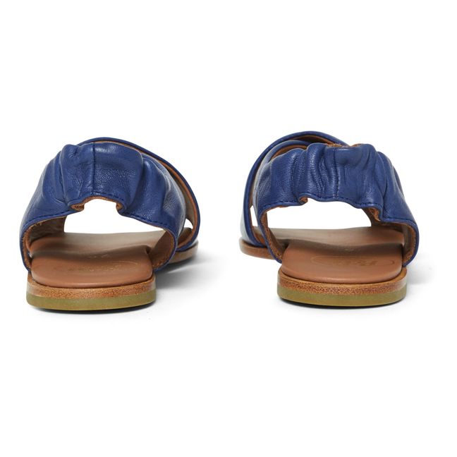 Sandales Croisées  | Bleu
