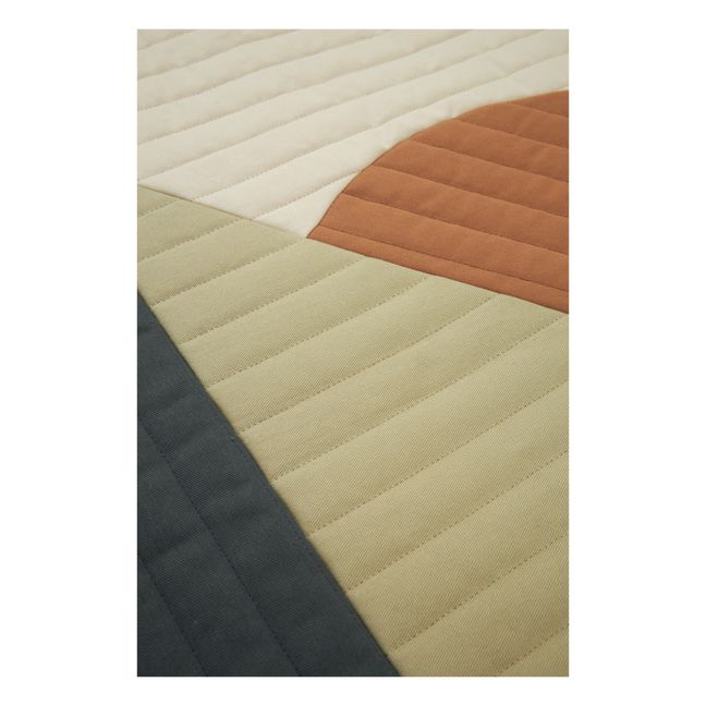 Couverture matelassée Landscape | Grün