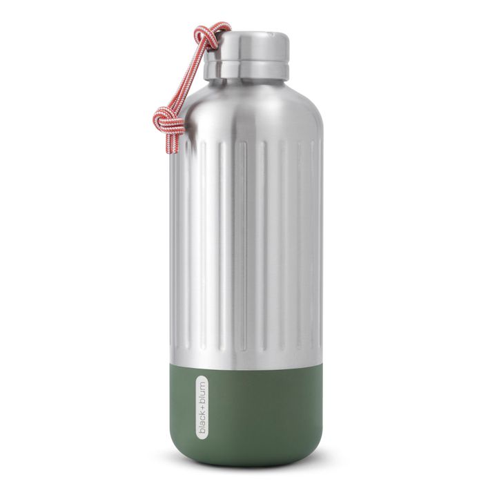 Stainless Steel L Bottle | Verde militare- Immagine del prodotto n°0