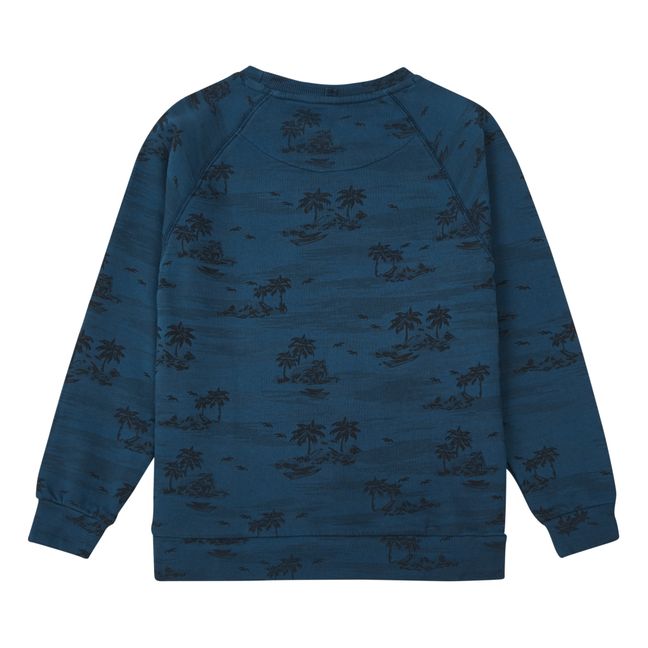 Felpa Goofy Crew Denim | Blu