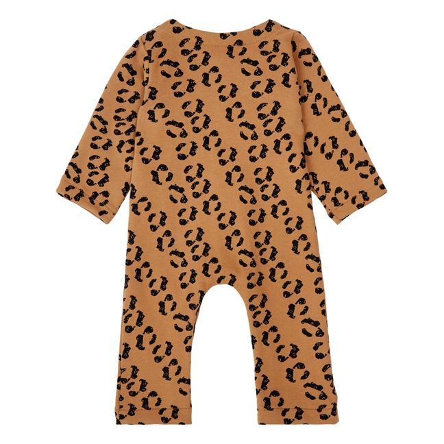 Pyjama Meleze mit Leopardenmuster | Braun