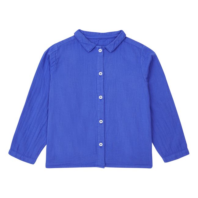 Blouse Belladone | Bleu indigo