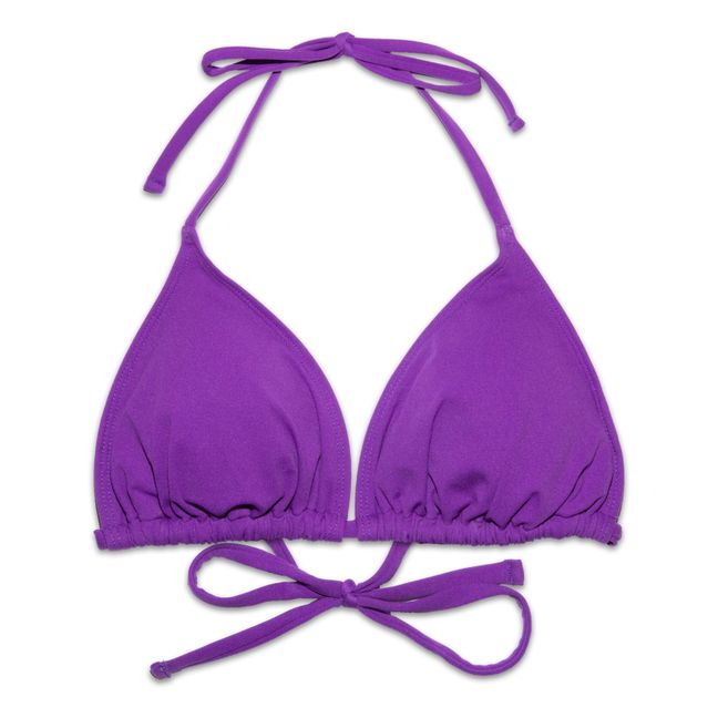 Top Bikini Triangolo | Viola