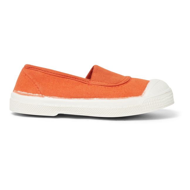Scarpe da ginnastica elastiche vegane | Arancione