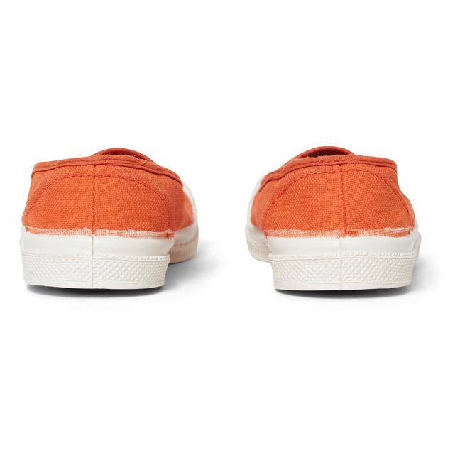 Vegan Elastic Sneakers | Arancione