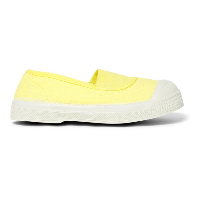 Vegan Elastic Sneakers | Amarillo palo