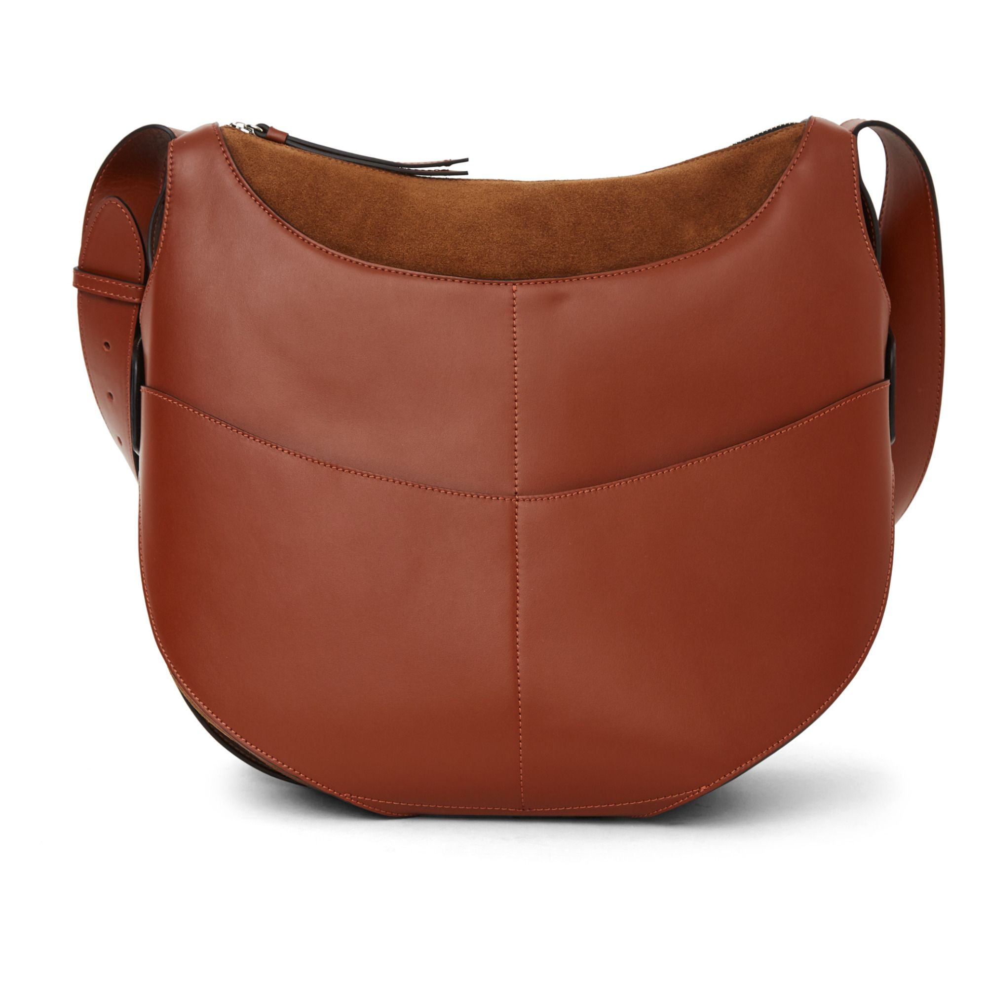 Sac besace outlet cognac